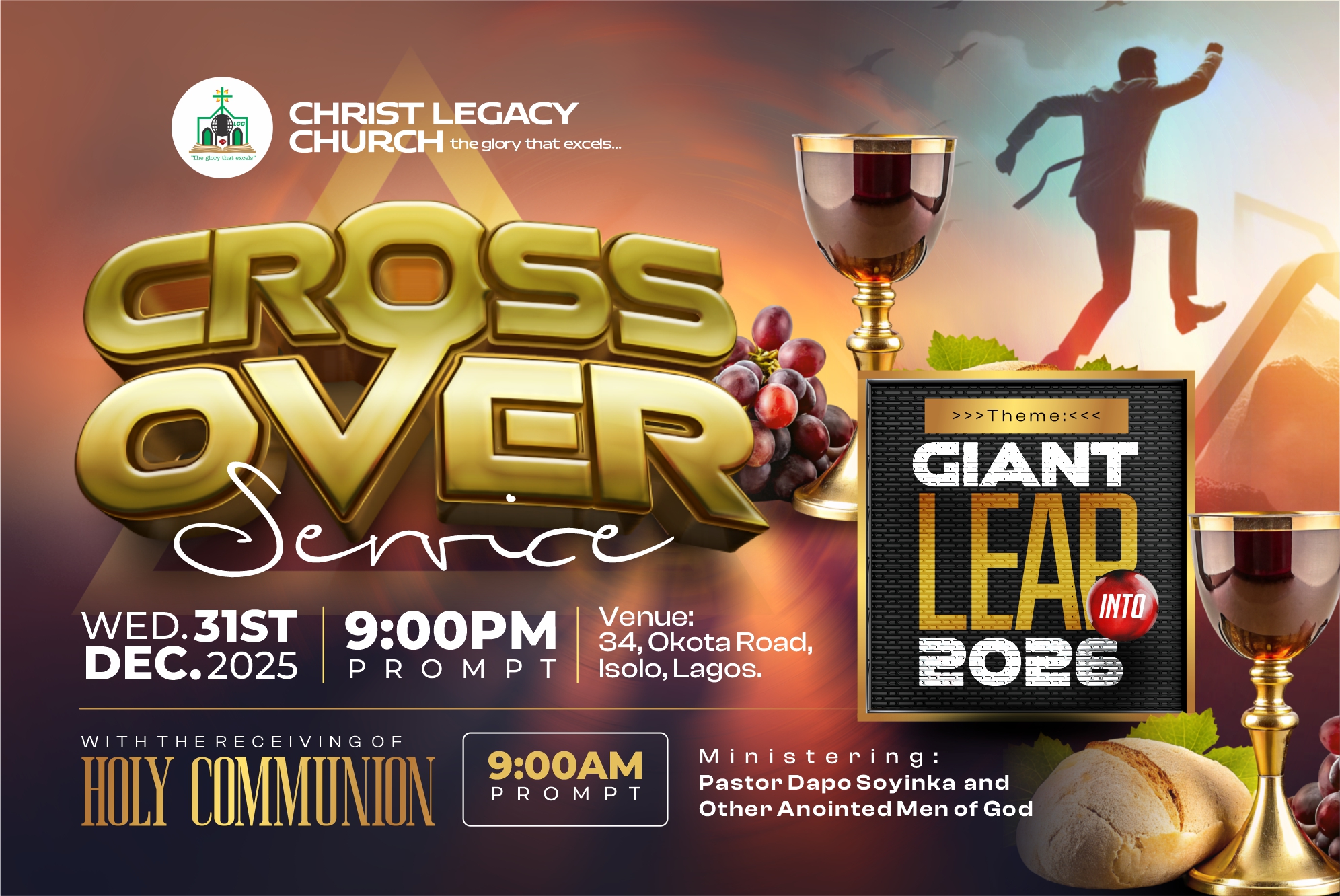 CROSSOVER MESSAGE AND DECLARATION